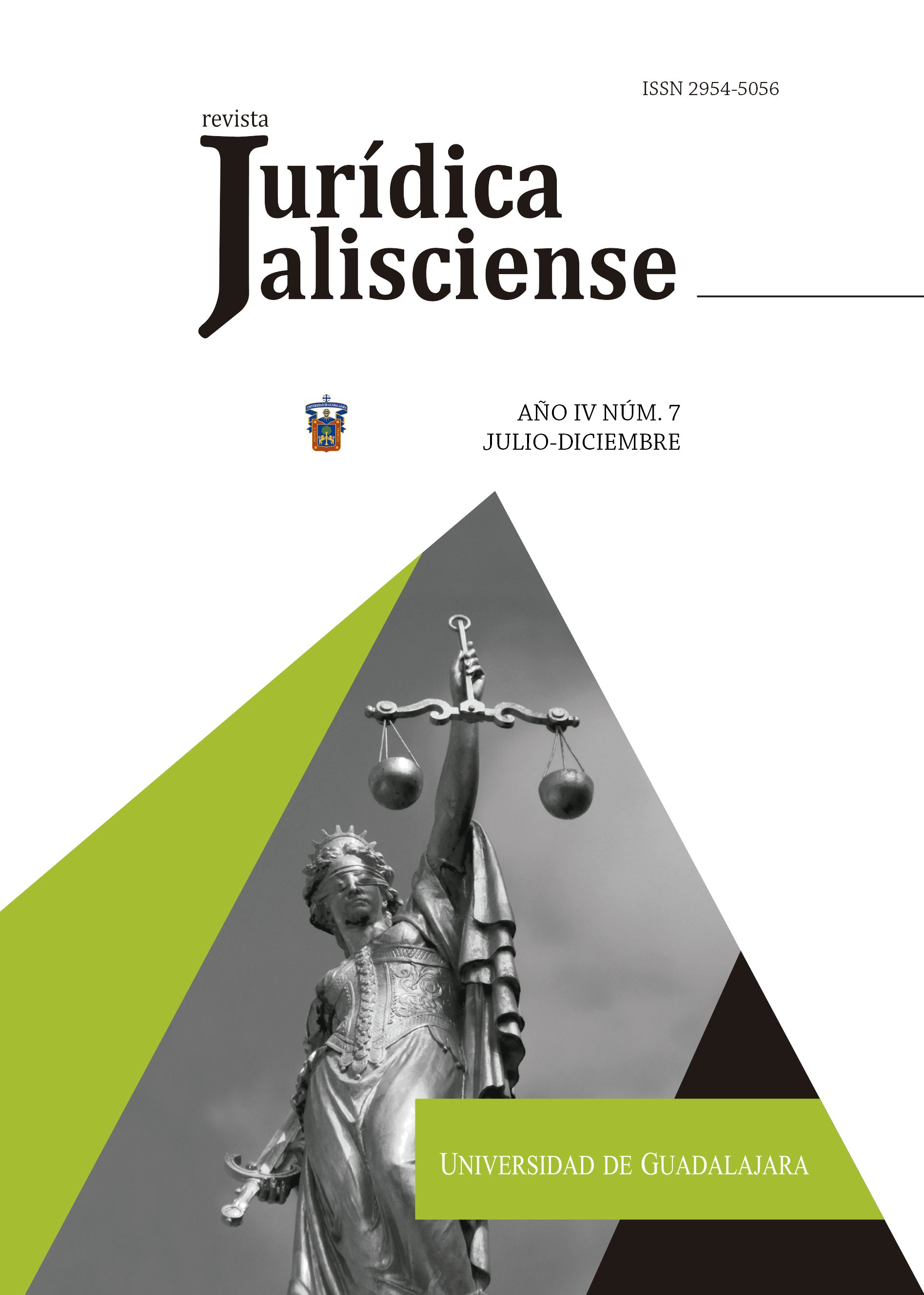 					View Vol. 4 No. 7 (2023): Revista Jurídica Jalisciense
				
