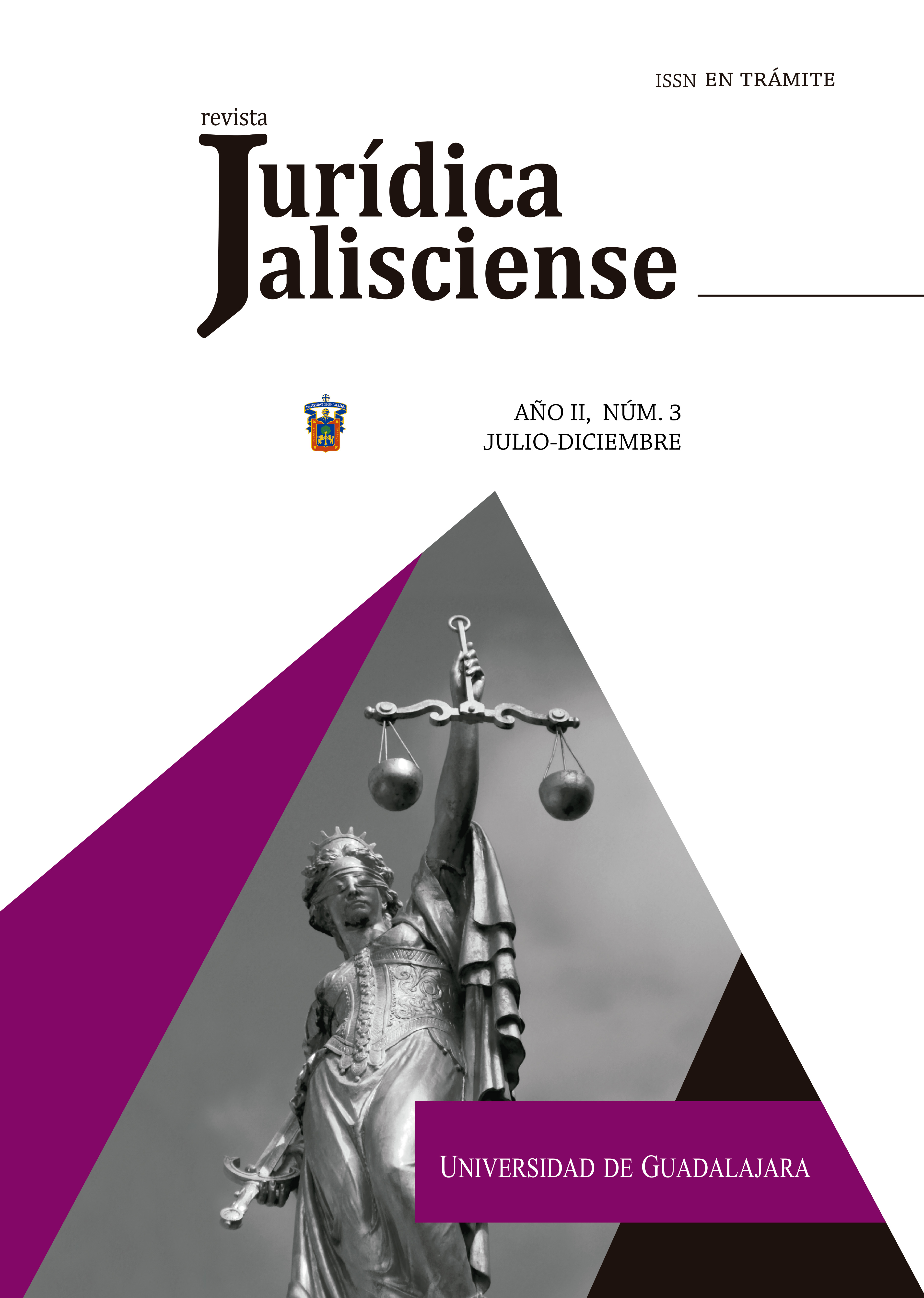 					Ver Vol. 2 Núm. 3 (2021): Revista Jurídica Jalisciense
				